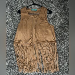 Western fringe vest. Size medium. From a boutique.